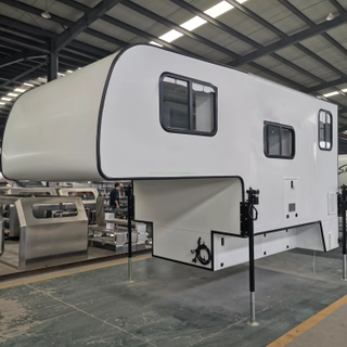 Slide In Truck Camper Box para Pickup Alcove RV Campering Pop-up Caravan Trailers