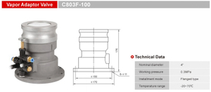 Válvula adaptadora de vapor_C803F-100